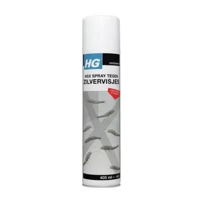 HG spray tegen zilvervisjes